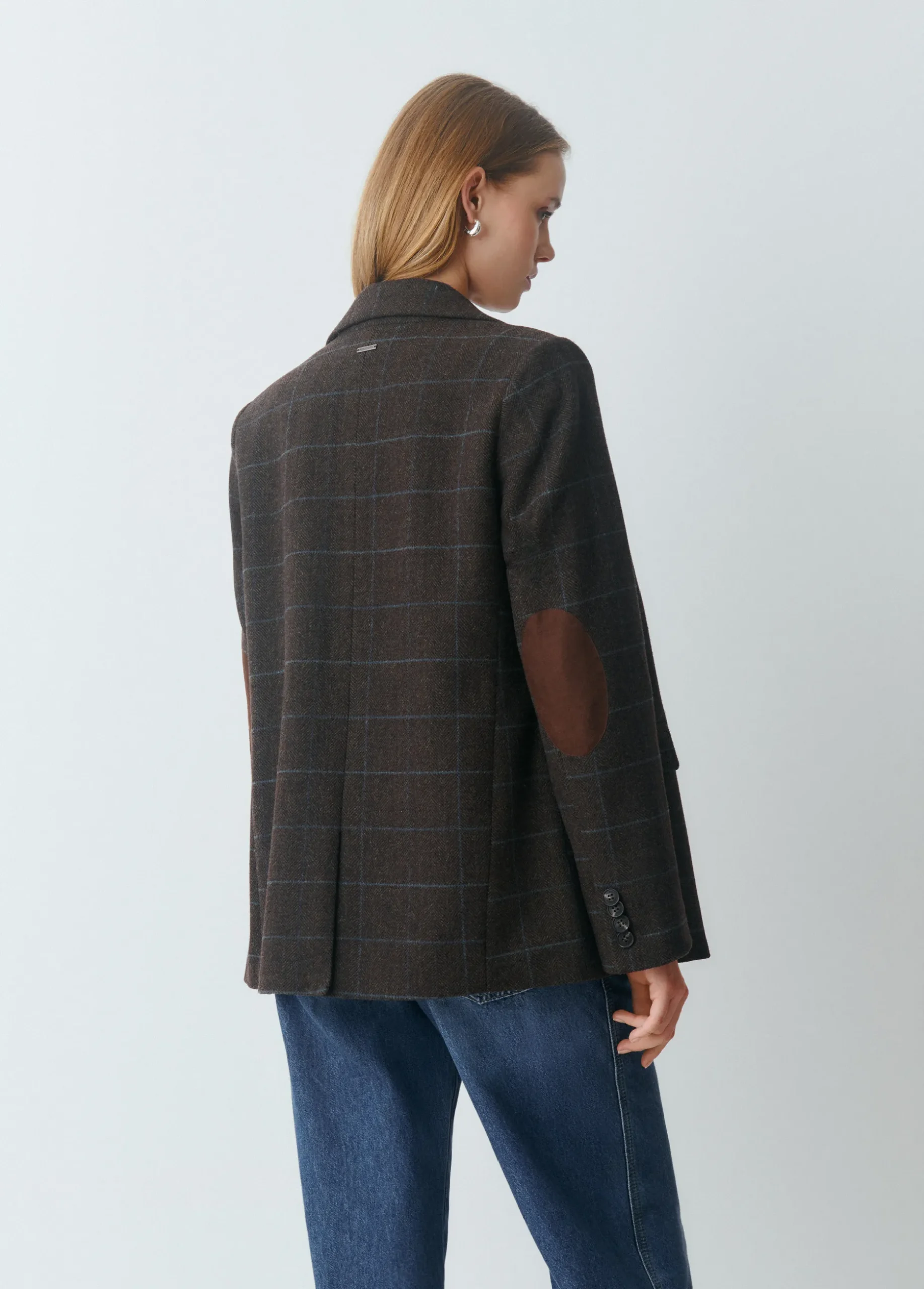 Americana tejido espiga