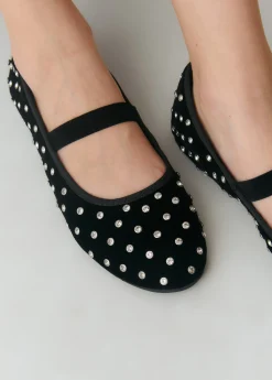 Bailarina terciopelo cristales