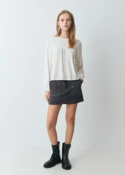 Blusa pecherín smock