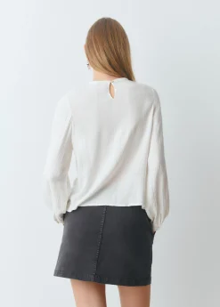 Blusa pecherín smock