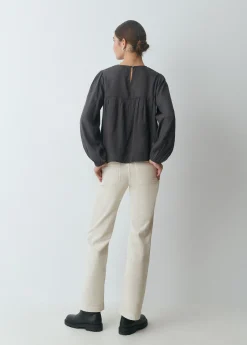 Blusa pecherín smock