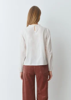 Blusa romántica puntillas