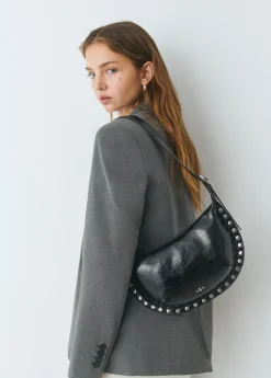 Bolso bandolera tachas