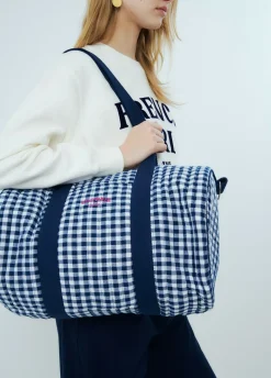 Bolso bowling estampado