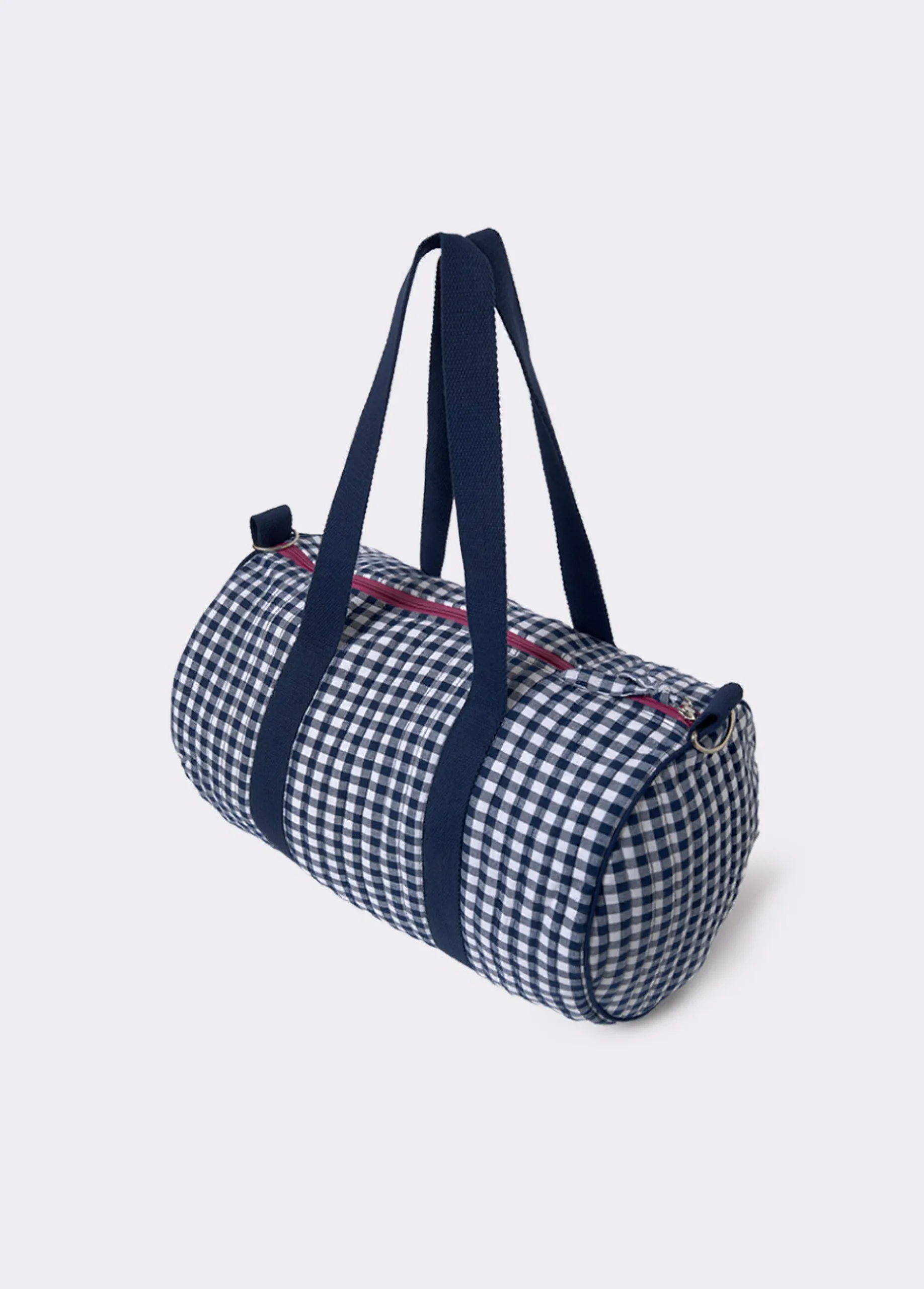 Bolso bowling estampado