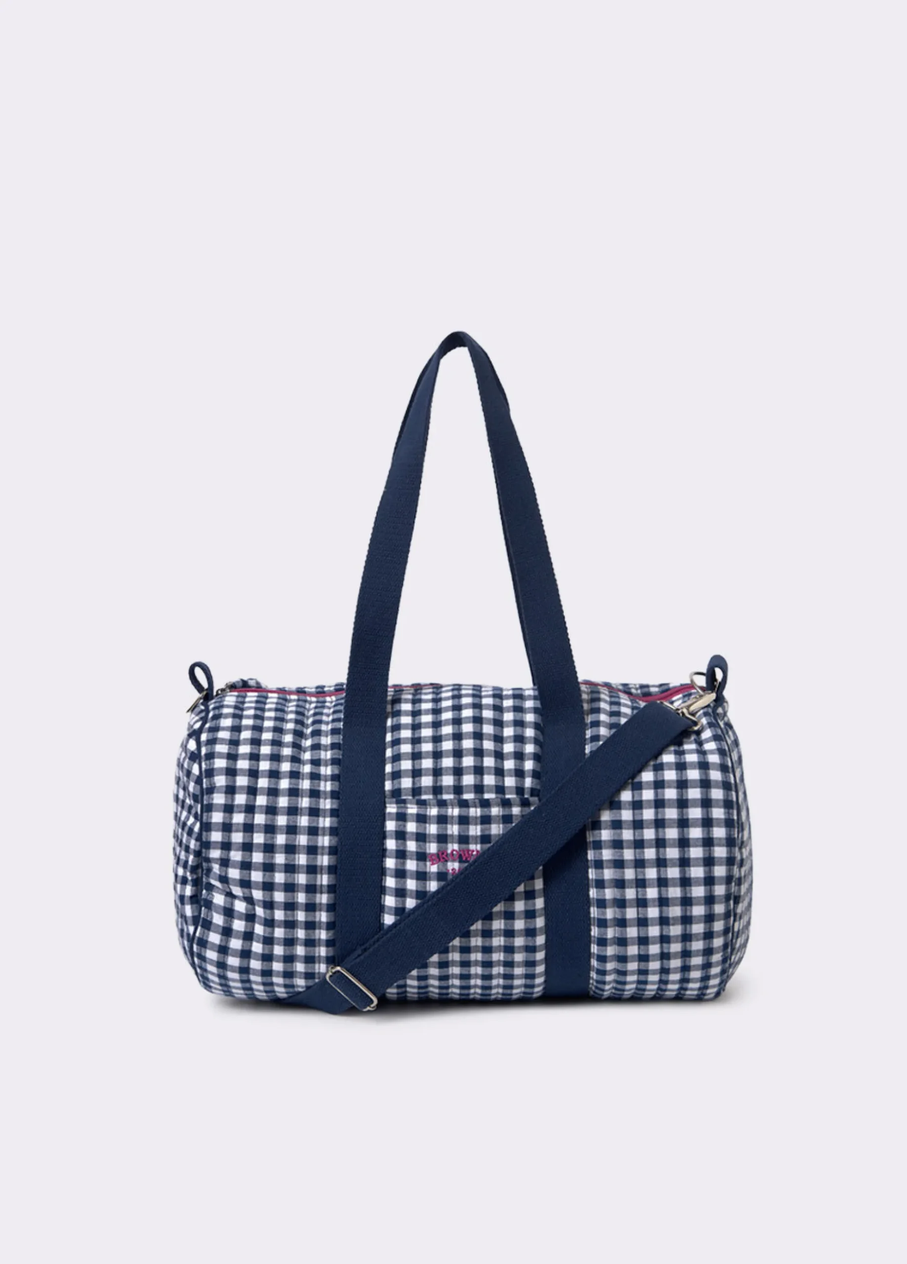 Bolso bowling estampado