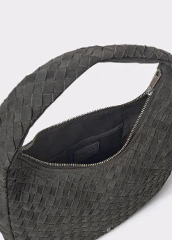 Bolso hombro piel trenzado