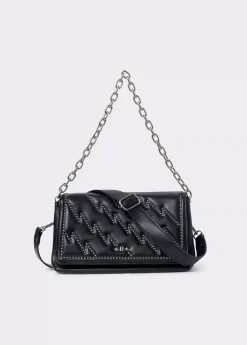 Bolso mediano solapa rayos