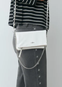 Bolso mini solapa bolitas