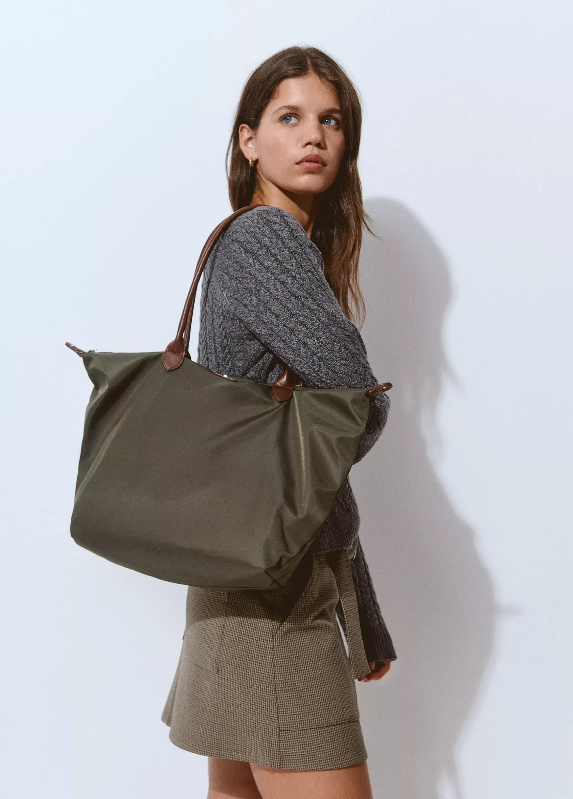Bolso shopper nylon