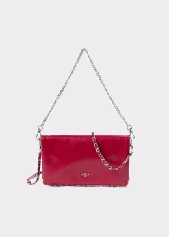 Bolso solapa bolitas