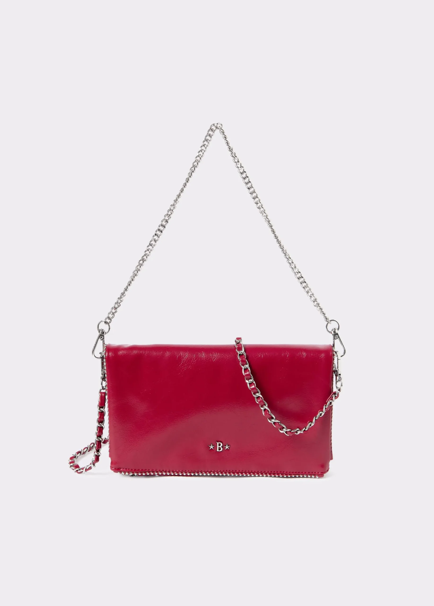 Bolso solapa bolitas