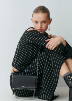 Bolso solapa bolitas