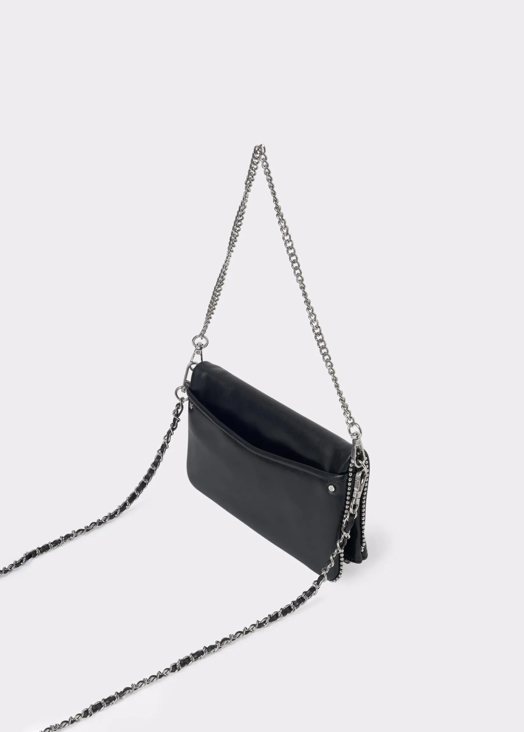 Bolso solapa bolitas