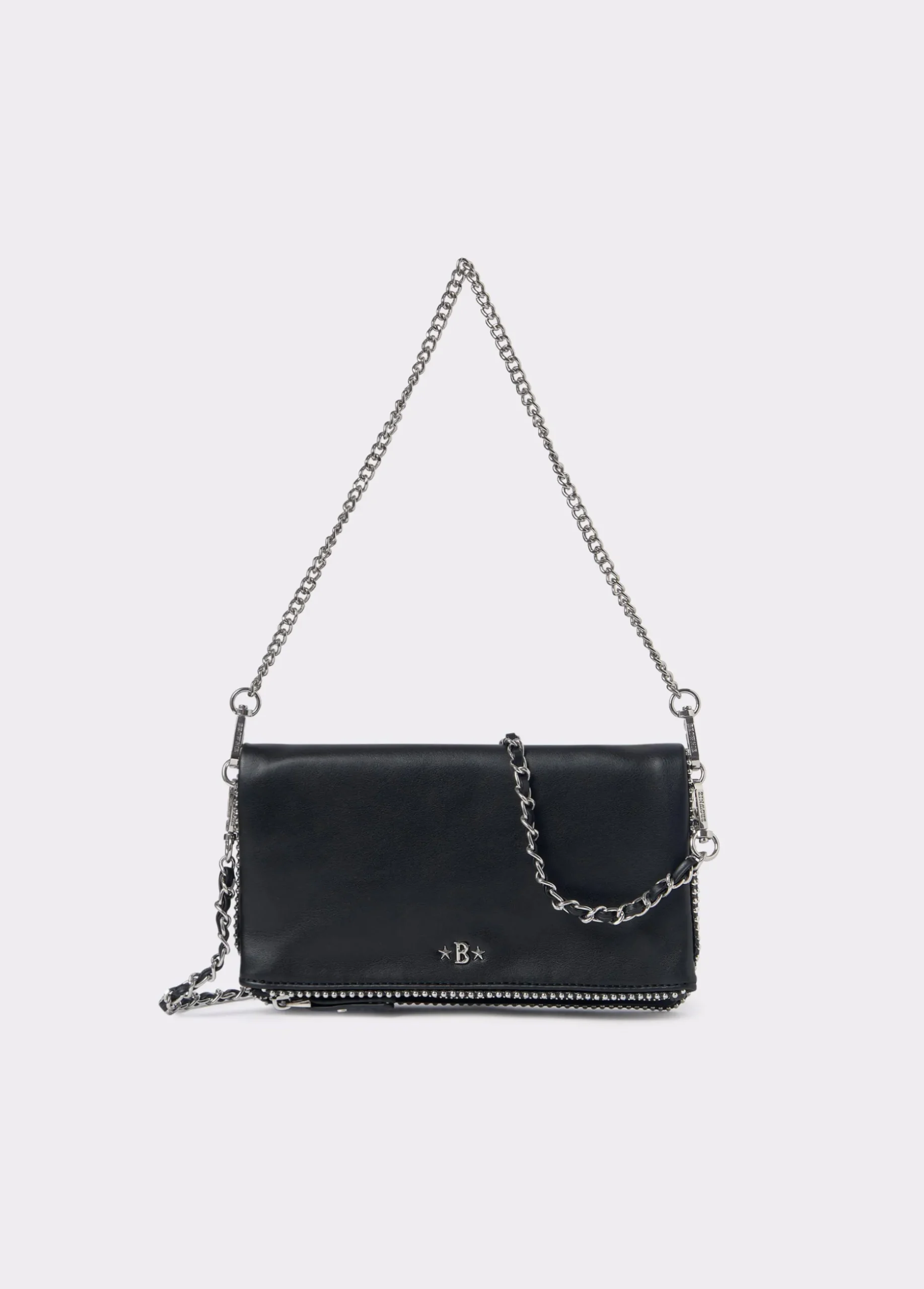 Bolso solapa bolitas