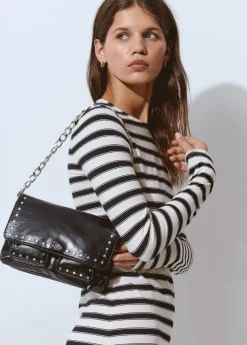 Bolso solapa dos bolsillos