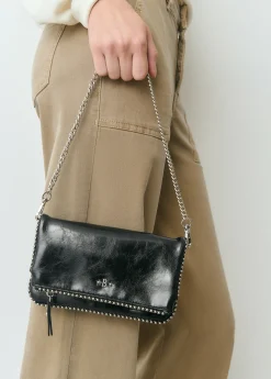 Bolso solapa mini bolitas