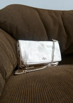 Bolso solapa mini laminado