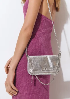 Bolso solapa mini laminado