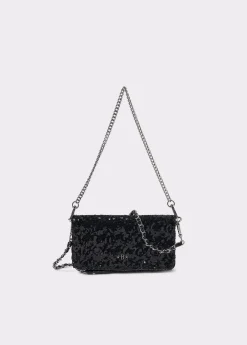 Bolso solapa mini lentejuelas