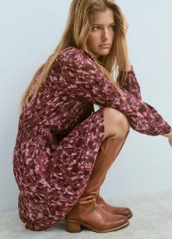 Bota gaucha piel tacón