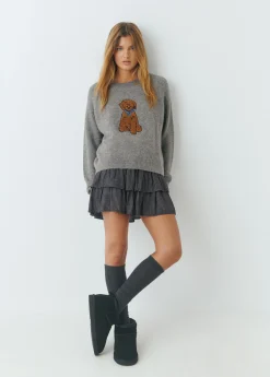 Botín bajo piel pelo