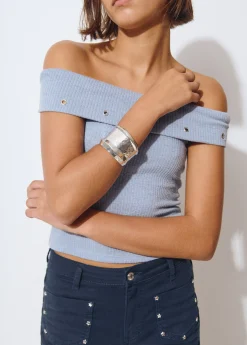 Brazalete rígido grabado