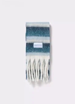 Bufanda gruesa estrecha rayas