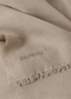 Bufanda lisa melange fina