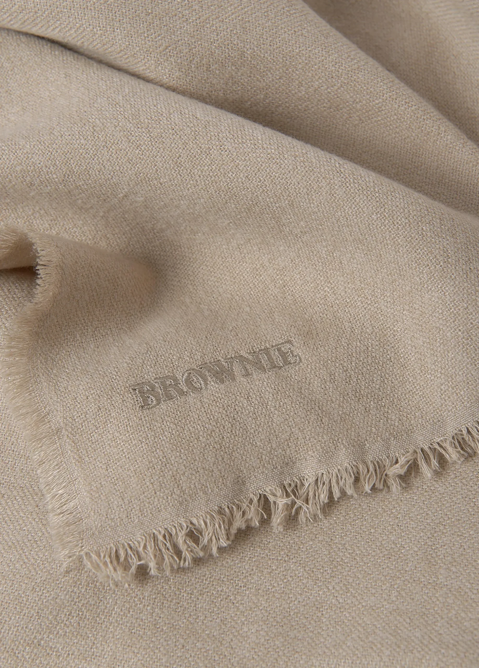 Bufanda lisa melange fina