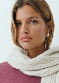 Bufanda punto con lurex