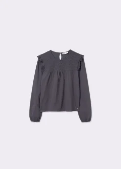 Camiseta combinada plana