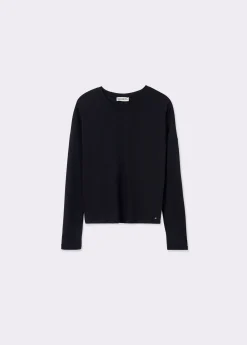 Camiseta lisa manga larga