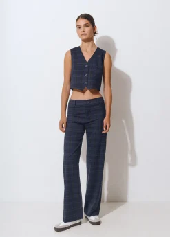 Chaleco sastre cuadros