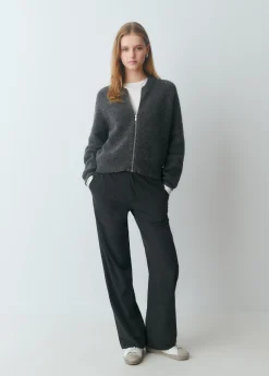 Chaqueta punto bomber