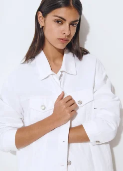 Chaqueta tejana oversize