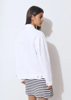 Chaqueta tejana oversize
