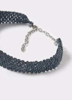 Collar gargantilla cuentas