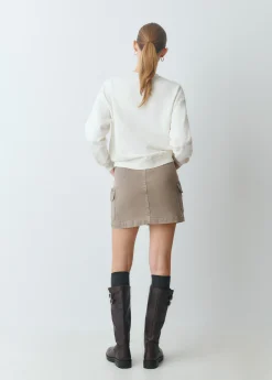 Falda bolsillos cargo