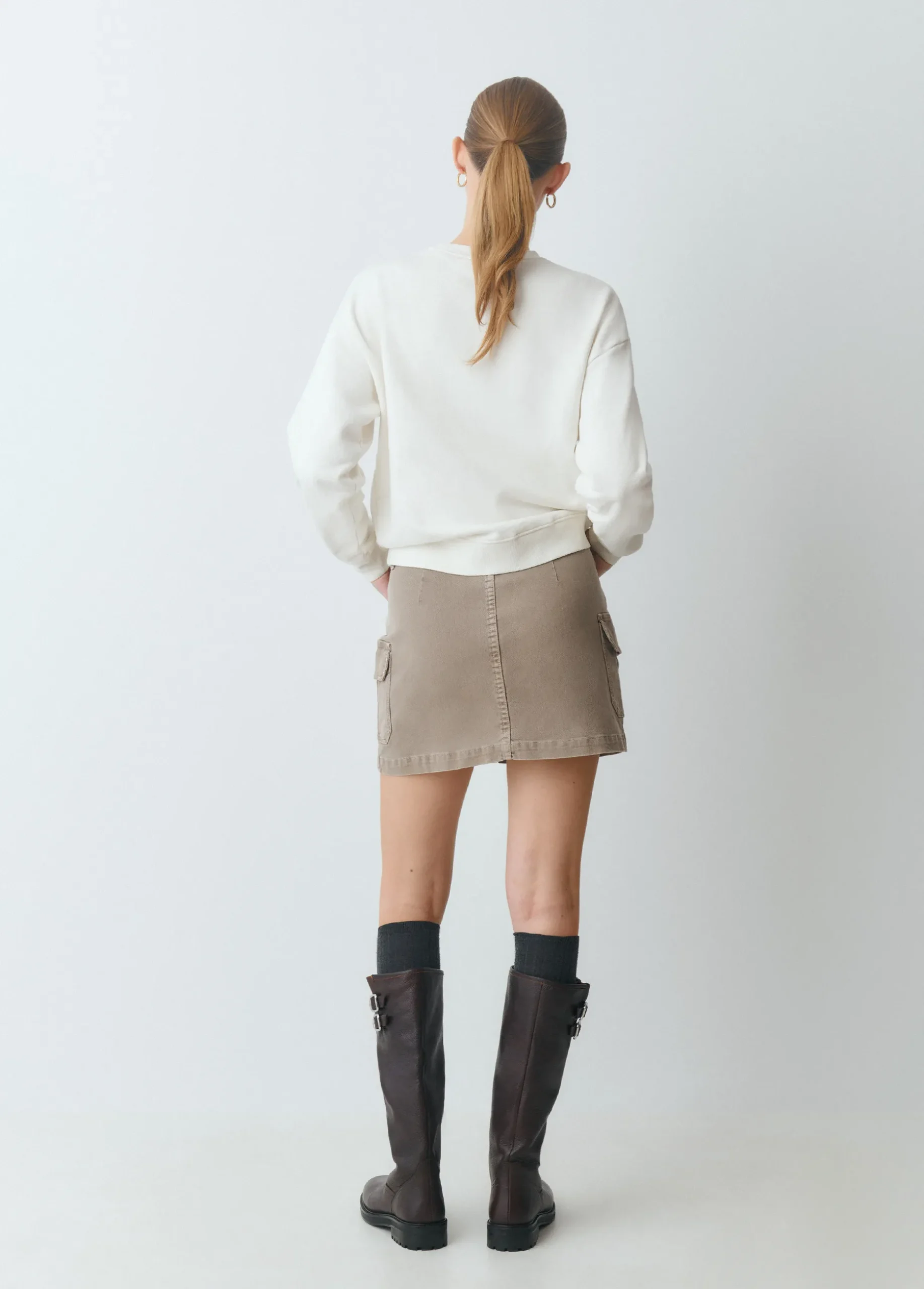 Falda bolsillos cargo