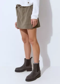 Falda cuadritos mini