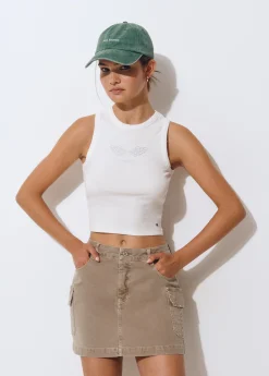 Gorra algodón bordada