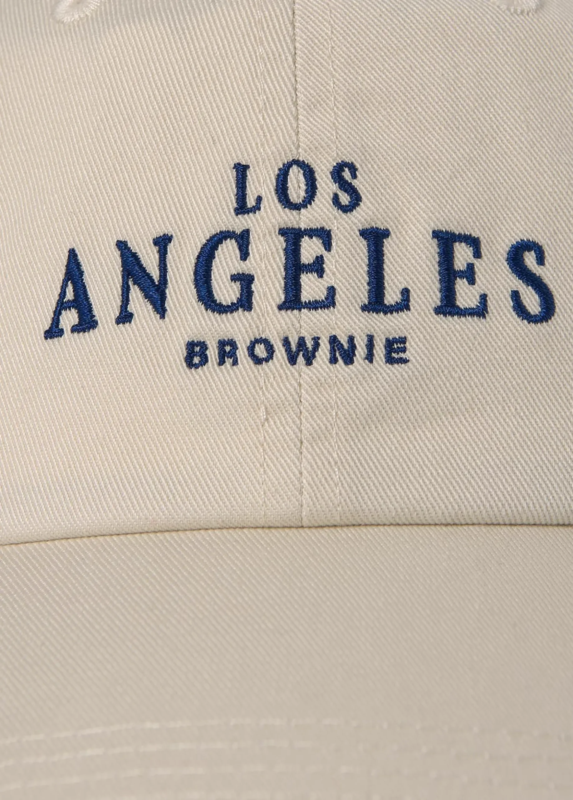 Gorra algodón bordada