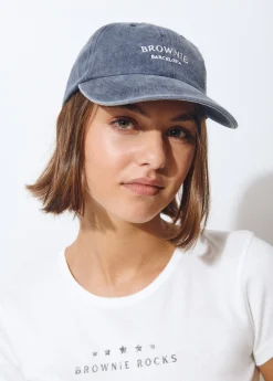 Gorra algodón bordada