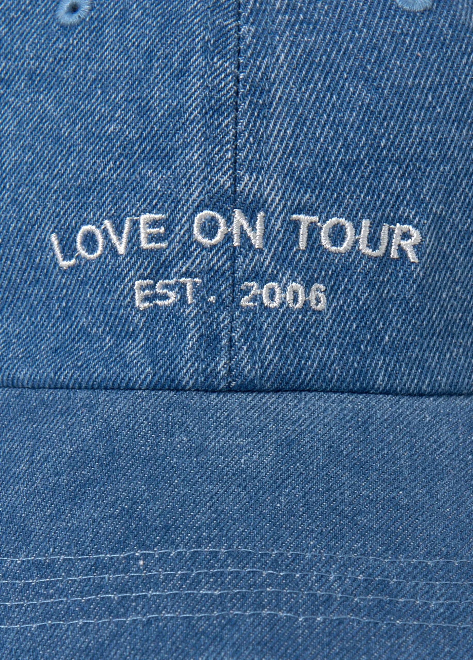 Gorra algodón bordada