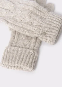 Guantes trenza