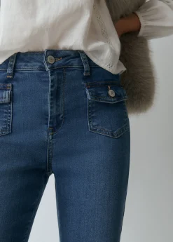 Jeans bolsillos frontales