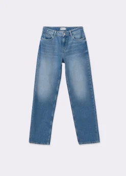 Jeans rectos cinco bolsillos