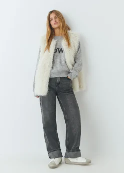 Jeans rectos cinco bolsillos