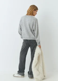 Jeans rectos cinco bolsillos